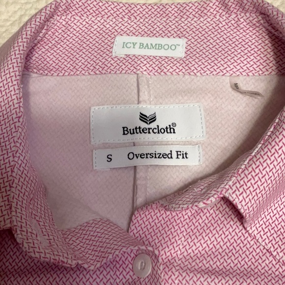 Buttercloth Icy Bamboo Oversized Fit Size S Shirt - Picture 6 of 8